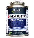 Bostik Never-Seez NBBT-8 Blue Moly - 8 oz Brush Top Can