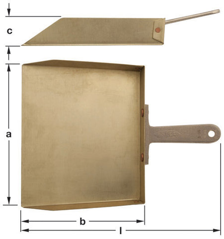 D-49 - AMPCO Dust Pan 4x8''