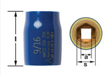 IWE-3/8X6 - AMPCO Insulated Extension Bar 3/8''D