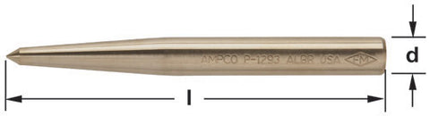 P-1293 - AMPCO Punch Center 5/8, 6'' OAL