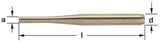 P-51 - AMPCO Punch Pin 1/4'' Tip 6'' OAL