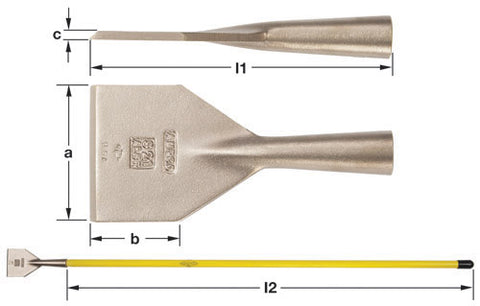 S-23 - AMPCO Scraper 6x2-1/4'' Blade Only